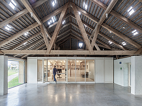 OÖ Holzbaupreis 2022 Gewinner – Studio im Heustadl (Rainbach i. Mühlkreis) ©Kurt Hörbst