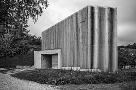 OÖ Holzbaupreis 2022 Gewinner – Auferstehungskapelle Straß (Straß im Attergau) ©Albrecht Imanuel Schnabel